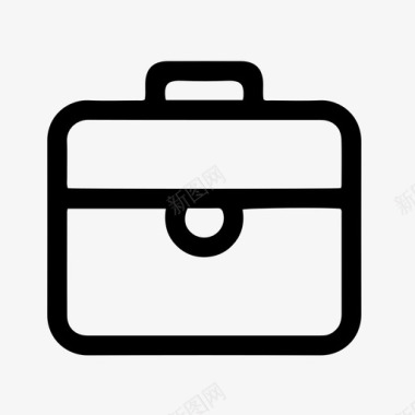 公文包工作包手提箱图标图标