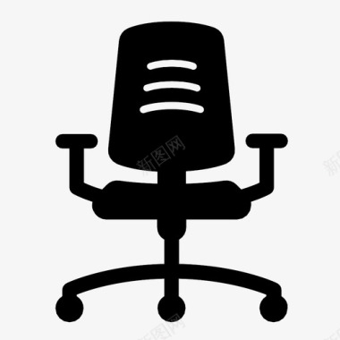 椅子桌子办公椅图标图标