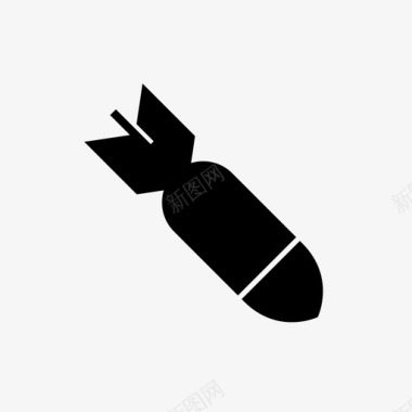 炸弹爆炸物军用图标图标