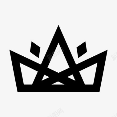 皇冠皇室女王图标图标