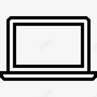 手提电脑电脑显示器图标图标