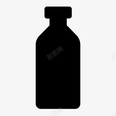 瓶小瓶垃圾图标图标