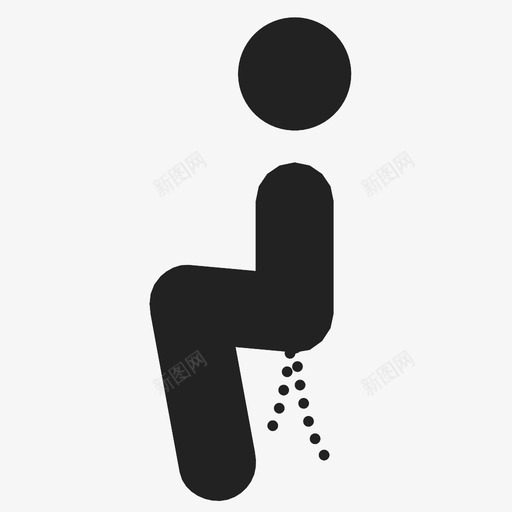 女士洗手间标志图标svg_新图网 https://ixintu.com 女士洗手间标志