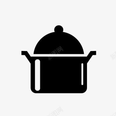 烹饪烹饪锅煮锅图标图标