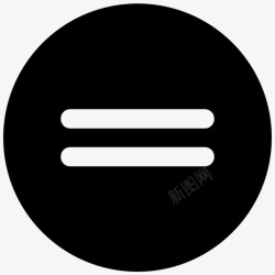 等号按钮等号符号标点符号图标高清图片