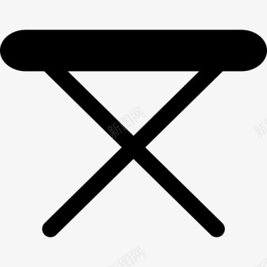 折叠桌椅子家具图标图标