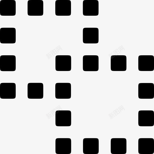 选择正方形矩形图标svg_新图网 https://ixintu.com 在一起 成对 正方形 相交 矩形 组 连接 选择 遮罩