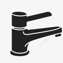 控制水龙头浴室水龙头控制供水图标高清图片