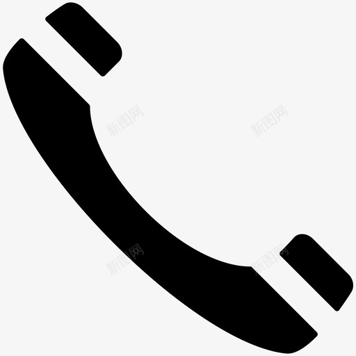 电话联系标志呼叫我们图标svg_新图网 https://ixintu.com 呼叫 呼叫我们 呼叫标志 工具实体图标 电话 电话呼叫 电话接收器 联系标志 通信标志