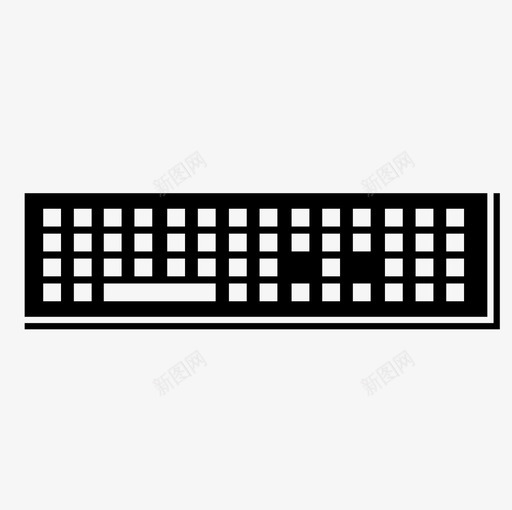 键盘电脑键盘qwerty图标svg_新图网 https://ixintu.com qwerty qwerty键盘 数字键盘 电脑键盘 键盘