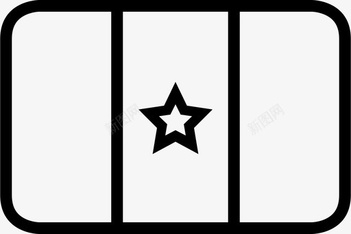 塞内加尔国旗世界节图标图标