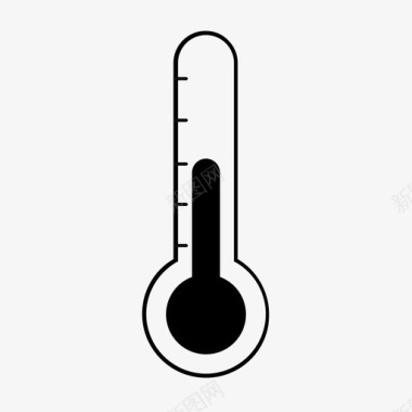 温度计温度静力学图标图标