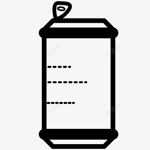 汽水罐回收加热图标svg_新图网 https://ixintu.com 加热 厨房家具 回收 太阳 汽水罐 治疗 酒精 铝 饮料