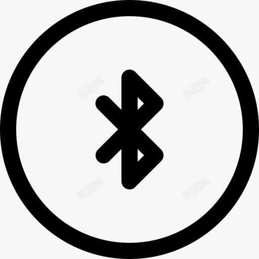蓝牙技术符号图标svg_新图网 https://ixintu.com 信号 兼容性 多媒体 技术 符号 耳机 蓝牙 过时 连接 通信