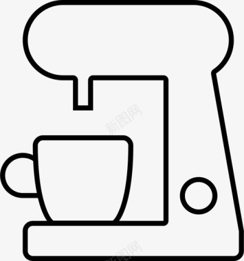 咖啡机电器酿酒机图标图标