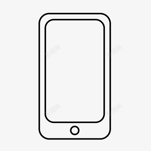智能手机屏幕圆形图标svg_新图网 https://ixintu.com iphone 圆形 屏幕 手机 智能手机 移动性