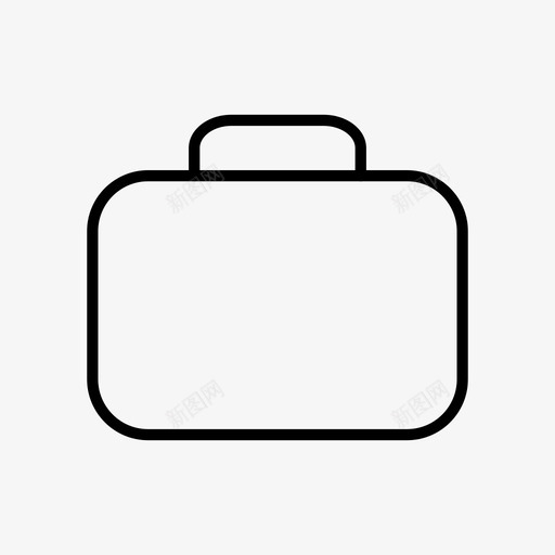 采购产品手提箱旅行书包图标svg_新图网 https://ixintu.com 书包 手提包 旅行 袋子 采购产品手提箱