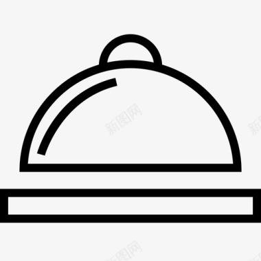 盘子食物上菜图标图标