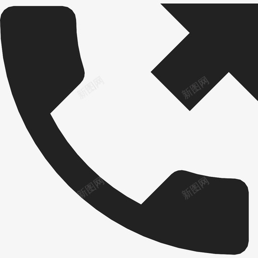拨出电话技术通话图标svg_新图网 https://ixintu.com 呼叫 技术 拨出电话 数字 电话 通信 通话