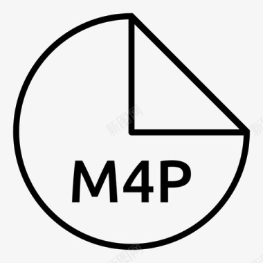 m4p文件视频大小图标图标