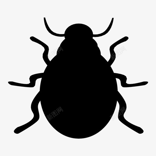 昆虫蚂蚁甲虫图标svg_新图网 https://ixintu.com 害虫 寄生虫 小虫 昆虫 甲虫 虱子 蚂蚁 螨虫
