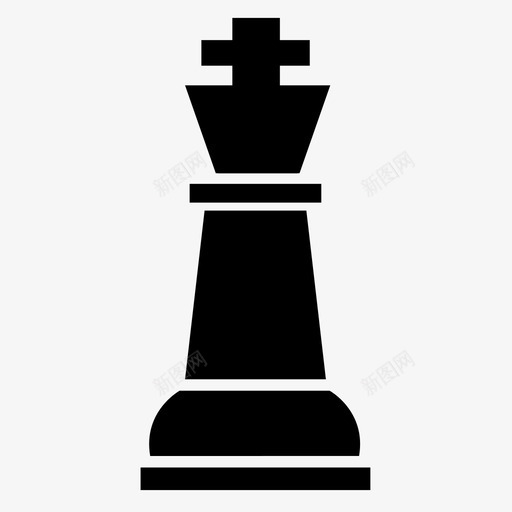 国王主教棋盘游戏图标svg_新图网 https://ixintu.com 主教 国王 国际象棋 当兵 棋子 棋盘游戏 王后 西洋棋 车 骑士