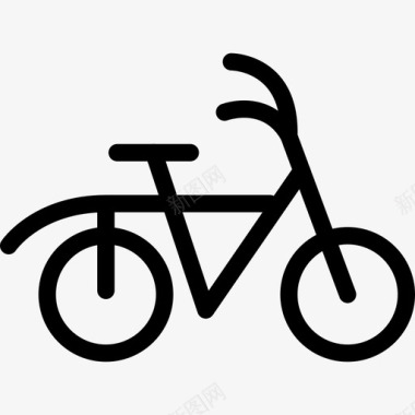 自行车交通工具公路自行车图标图标