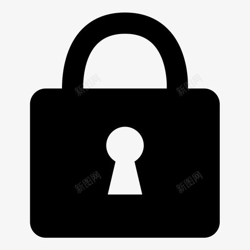 锁受保护密码图标svg_新图网 https://ixintu.com 保险箱 受保护 密码 打开 挂锁 数字安全 金属 钥匙 锁 锁定