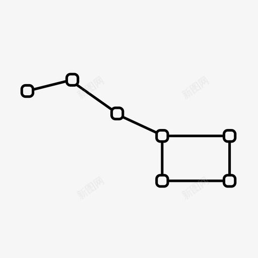 星座夜间外太空图标svg_新图网 https://ixintu.com 外太空 夜间 天空 宇宙 恒星星座 星座 星星 科学 自然