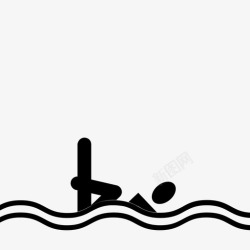 体育中心图标花样游泳体育中心图标高清图片