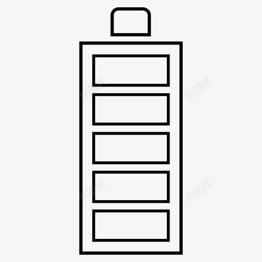 电池电量水平电量耗尽图标svg_新图网 https://ixintu.com 电池 电池电量 电量水平 电量耗尽 零电量