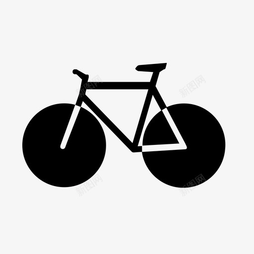自行车山地车踏板图标svg_新图网 https://ixintu.com 山地车 比赛 自行车 踏板