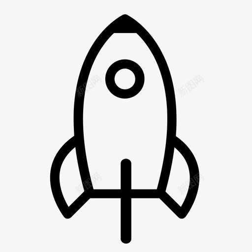 火箭太空人太空旅行图标svg_新图网 https://ixintu.com 外太空 太空人 太空旅行 太空火箭 太空舱 火箭 火箭船 科幻