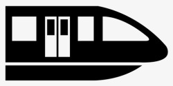 车标志大全单轨车运输有轨电车图标高清图片