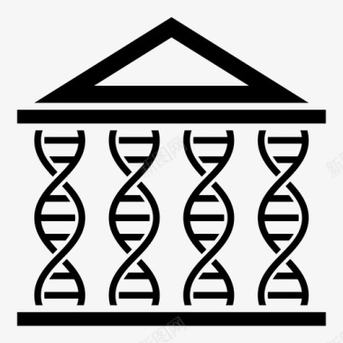 基因库基因组文库深冻图标图标