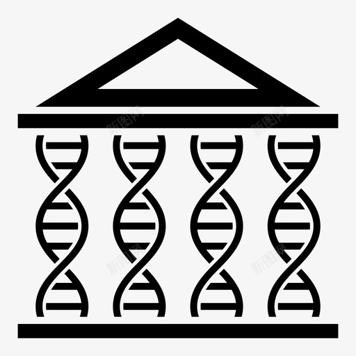 基因库基因组文库深冻图标svg_新图网 https://ixintu.com dna收集 保存原创性 保存遗传物质 储存库 基因库 基因组 基因组文库 深冻 生物储存库 种子库