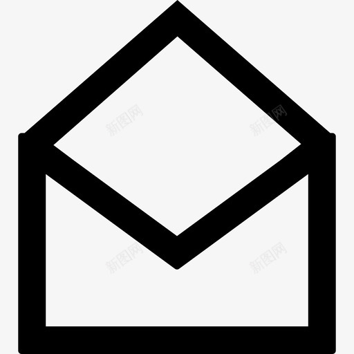 打开信封邮件符号界面计算机和媒体2图标svg_新图网 https://ixintu.com 打开信封邮件符号 界面 计算机和媒体2