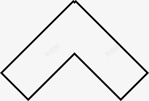 上箭头标记路径图标svg_新图网 https://ixintu.com 上插入符号 上箭头 方式 标记 符号 线图标 路径 路标