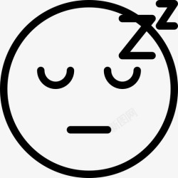 安静休息睡眠夜间安静图标高清图片