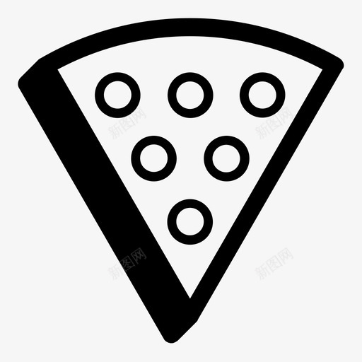 披萨口味切片图标svg_新图网 https://ixintu.com 做 切片 口味 吃 容量 快餐 意大利 披萨 爱 食品 香肠