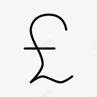 英镑贸易货币图标图标