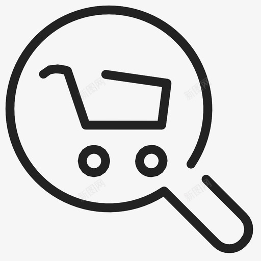 搜索车商店最新技术图标svg_新图网 https://ixintu.com 动物 商业 商店 搜索车 最新技术 盒子 胶带 装订 金融