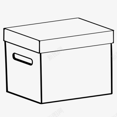 文件盒随机性图标图标