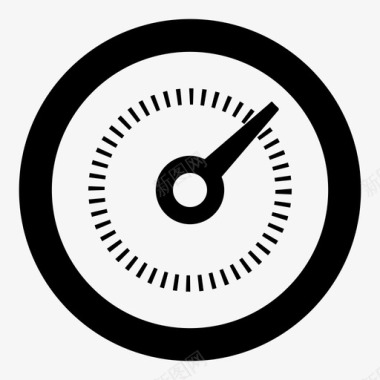 速度表加速器时钟图标图标