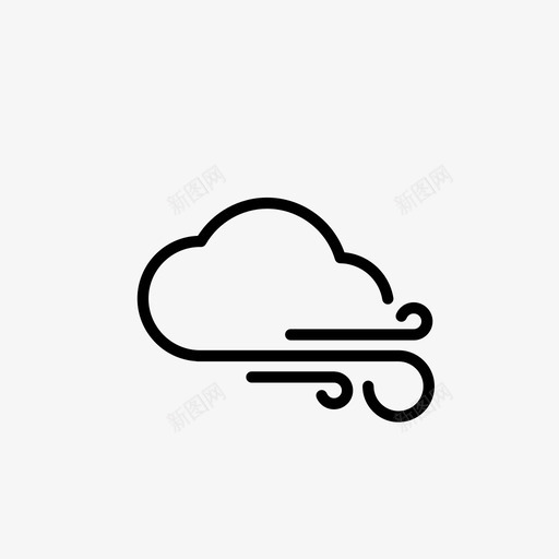 风云天气预报天气要素图标svg_新图网 https://ixintu.com 云层 全天气预报大纲 多云 天气状况 天气要素 天气预报 风云