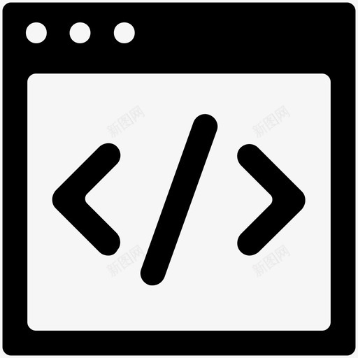 编程代码编码器图标svg_新图网 https://ixintu.com html 代码 在线营销实心图标 程序员 编码 编码器 编程 编程语言 计算机编程 语法