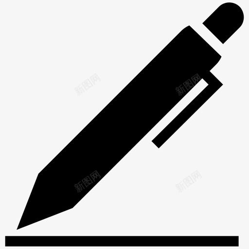 笔书写速记本图标svg_新图网 https://ixintu.com 书写 标牌 笔 笔记本 记事本 速记本 铅笔