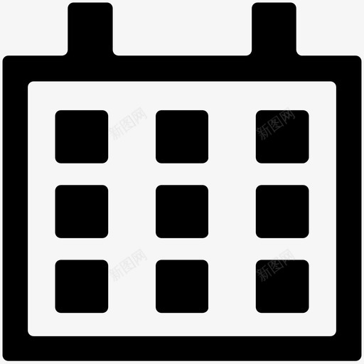 日历时间框架时间计算器图标svg_新图网 https://ixintu.com 事件 在线营销实心图标 截止日期 日历 日程安排 日程表 时间框架 时间计算器 月份 记录