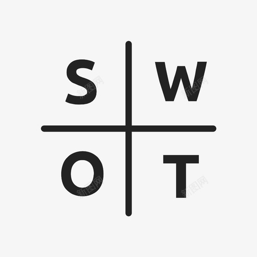 swot分析用户体验法图标svg_新图网 https://ixintu.com swot分析 swot战略 用户体验法