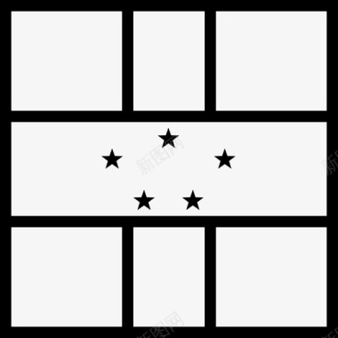荷属安的列斯群岛共和国国家图标图标